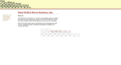 Desktop Screenshot of hartwallandpavers.com